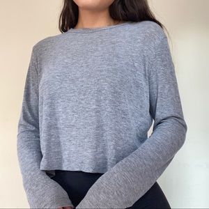 Ribbed long sleeve